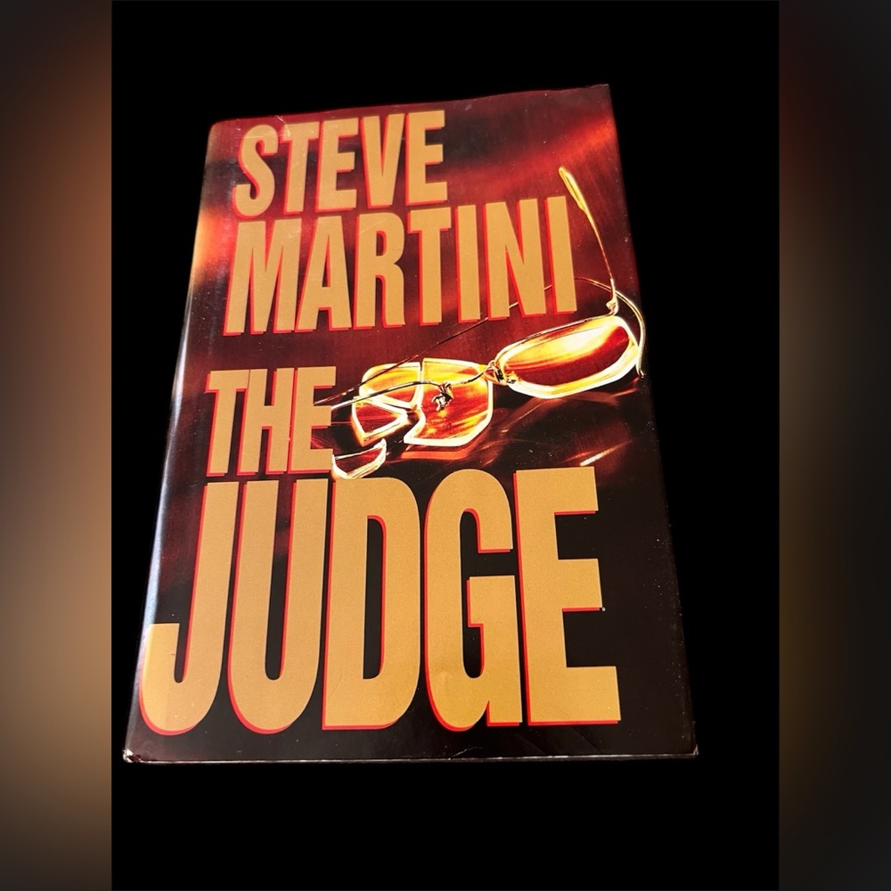 Steve Martini 'The Judge' Hardcover Book Excellent condition
